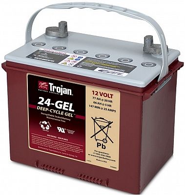 фото Аккумуляторная батарея TROJAN 24-GEL Аккумуляторная батарея TROJAN 24-GEL