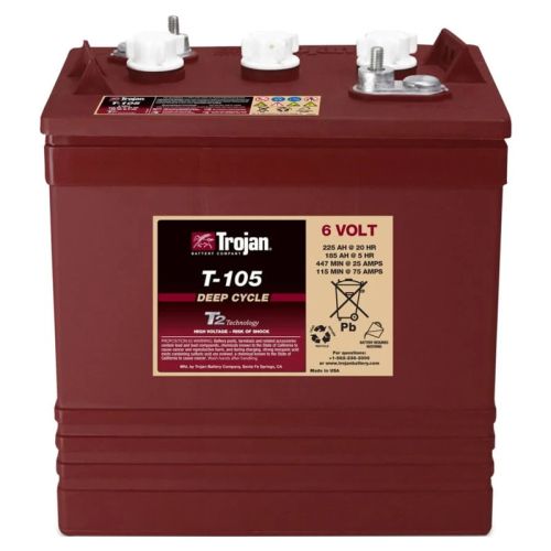 фото Аккумуляторная батарея тяговая Trojan T105 фото 2 Аккумуляторная батарея тяговая Trojan T105 фото 2