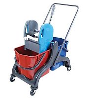 фото Тележка двухведёрная 2x25л Uctem-Plas CK750