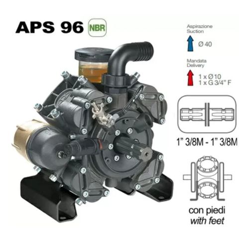 картинка Насос мембранный Comet APS 96 (88 л/мин; 50 бар) фото 3 картинка Насос мембранный Comet APS 96 (88 л/мин; 50 бар) фото 3