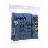 фото Салфетки протирочные Kimberly-Clark 8395 WYPALL (синие)