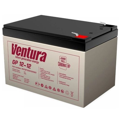 фото Свинцово-кислотная батарея Ventura GP 12-12 Свинцово-кислотная батарея Ventura GP 12-12