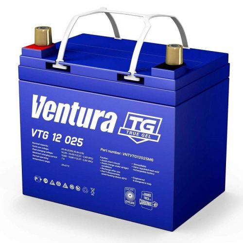 фото Гелевая батарея Ventura VTG 12 025 M6 Гелевая батарея Ventura VTG 12 025 M6