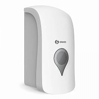 фото Пластиковый диспенсер ручной для жидкого мыла Grass IT-0639 белый