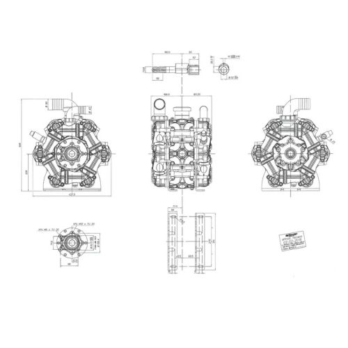 картинка Насос мембранный Comet BPS300 (295 л/мин; 20 бар) фото 2 картинка Насос мембранный Comet BPS300 (295 л/мин; 20 бар) фото 2