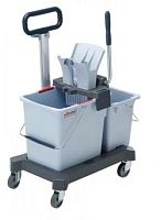 фото Двухведёрная тележка Vileda Ультра Спид Про 25+10