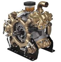 фото Насос мембранно-поршневой Comet серия IDS 1701 (161 л/мин; 50 бар)