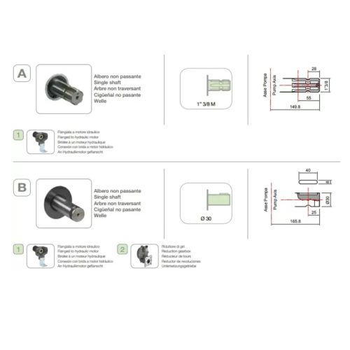 картинка Насос мембранный Comet BP130 D (124 л/мин; 20 бар) фото 2 картинка Насос мембранный Comet BP130 D (124 л/мин; 20 бар) фото 2