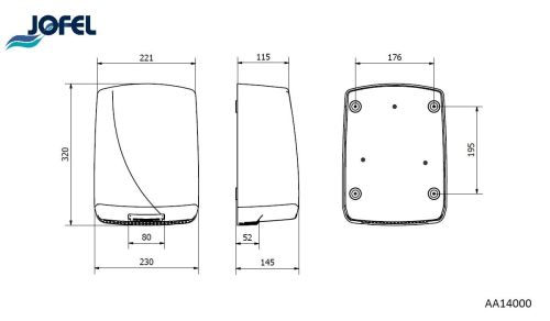 картинка Электросушилка Jofel Futura AA14000 фото 2 картинка Электросушилка Jofel Futura AA14000 фото 2