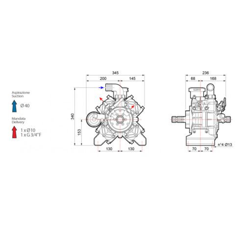 картинка Насос мембранный Comet APS 96 (88 л/мин; 50 бар) фото 9 картинка Насос мембранный Comet APS 96 (88 л/мин; 50 бар) фото 9